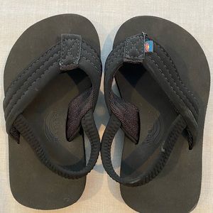 Rainbow toddler flops